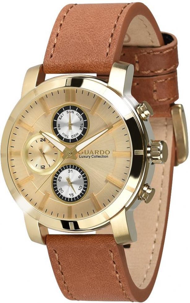 

Мужские часы Guardo S01677 GGBr
