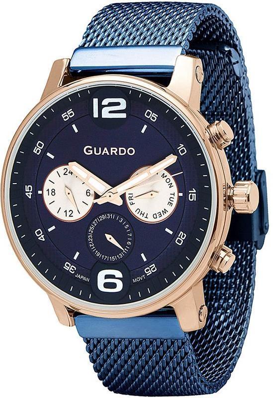 

Мужские часы Guardo P12432(m) RgBlBl