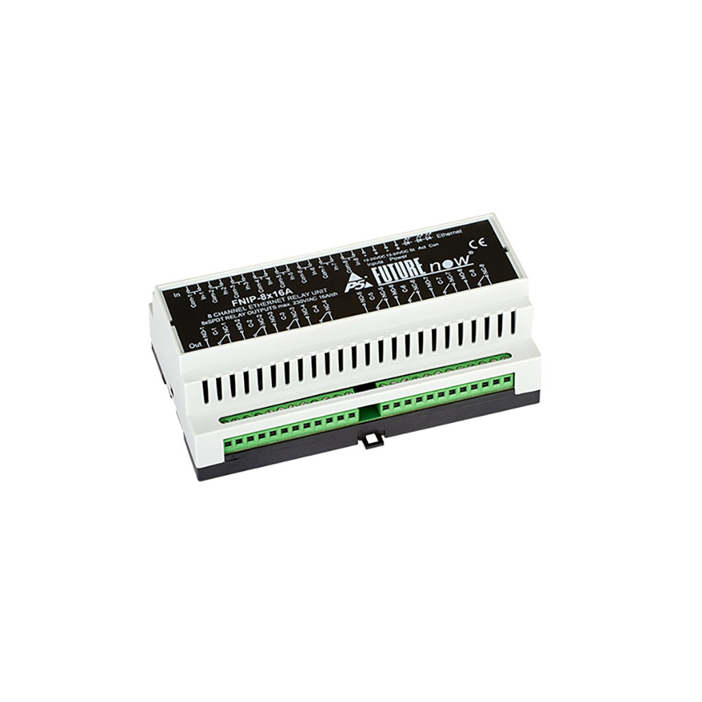 

Контроллер FNIP-8x16A: 8-канальный релейный Ethernet модуль, для переключения любых нагрузок, встроенный веб-интерфейс и связь TCP/IP (art.239261)