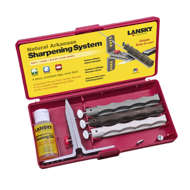 

Точило для ножей Lansky Natural Arkansas Knife Sharpening System (LKNAT)