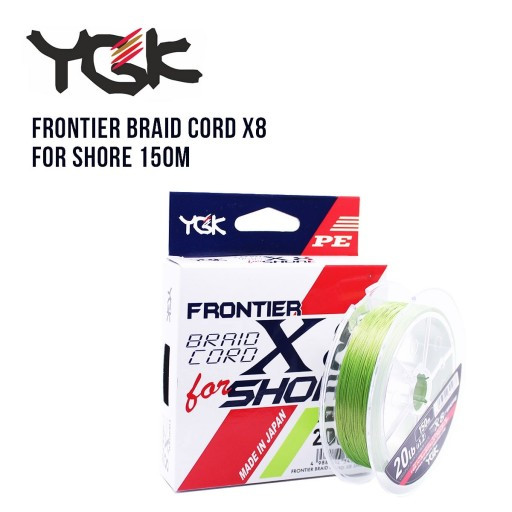 

Шнур плетеный YGK Frontier Braid Cord X8 for Shore 150m 1.2 (20lb / 9.07kg) (134899)