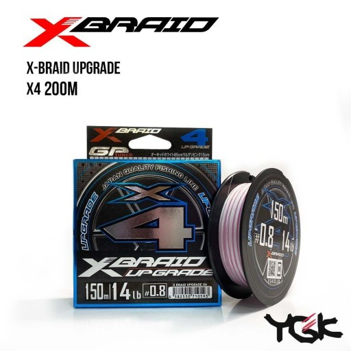

Шнур плетеный YGK X-Braid Upgrade X4 200m 1.2 (20lb / 9.07kg) (134876)