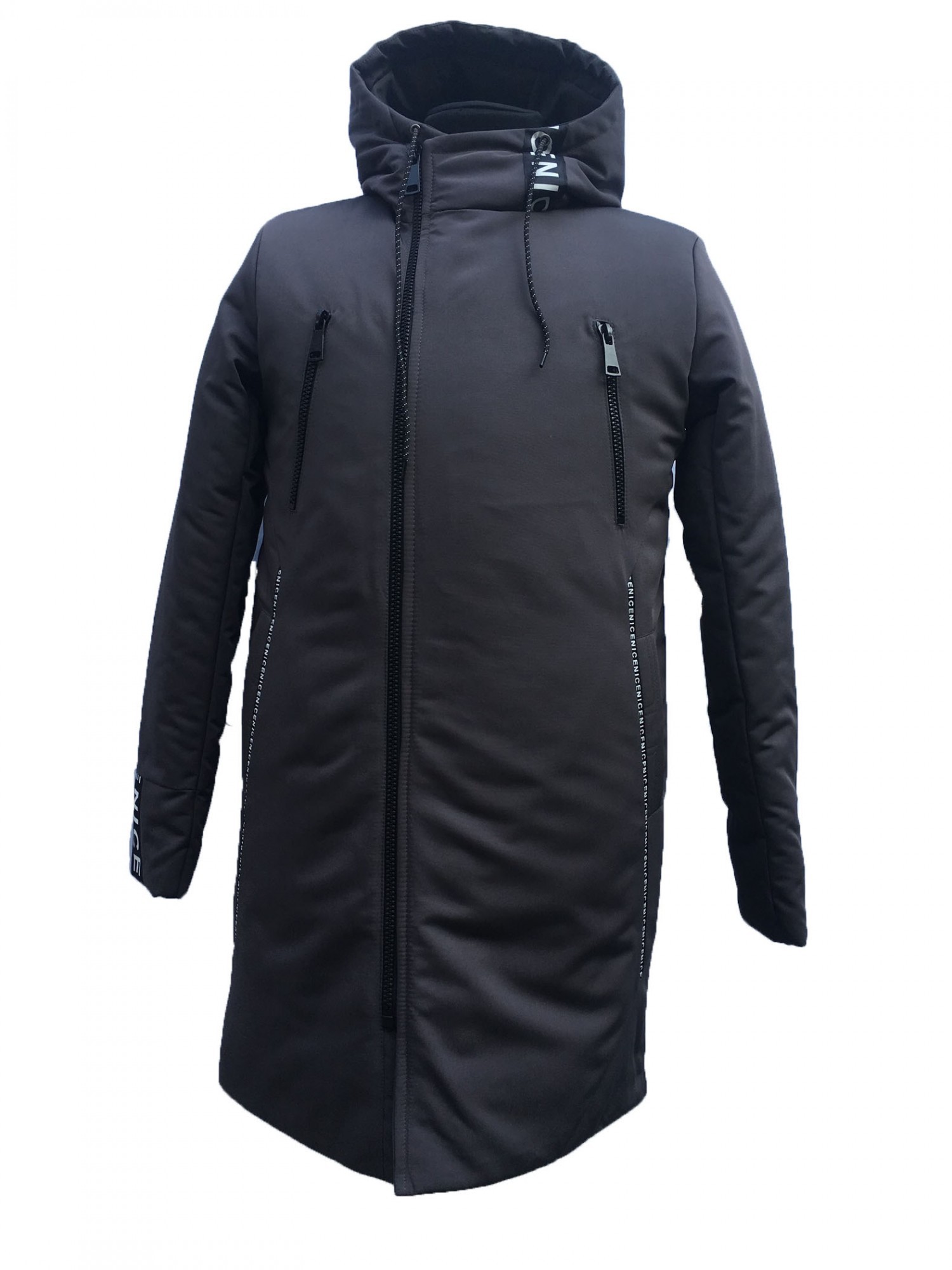 

Парка Season М 309 52 Серая