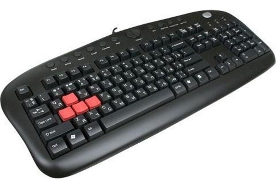 

Клавіатура A4Tech KB-28G PS/2 Black, UKR (4711421708456)
