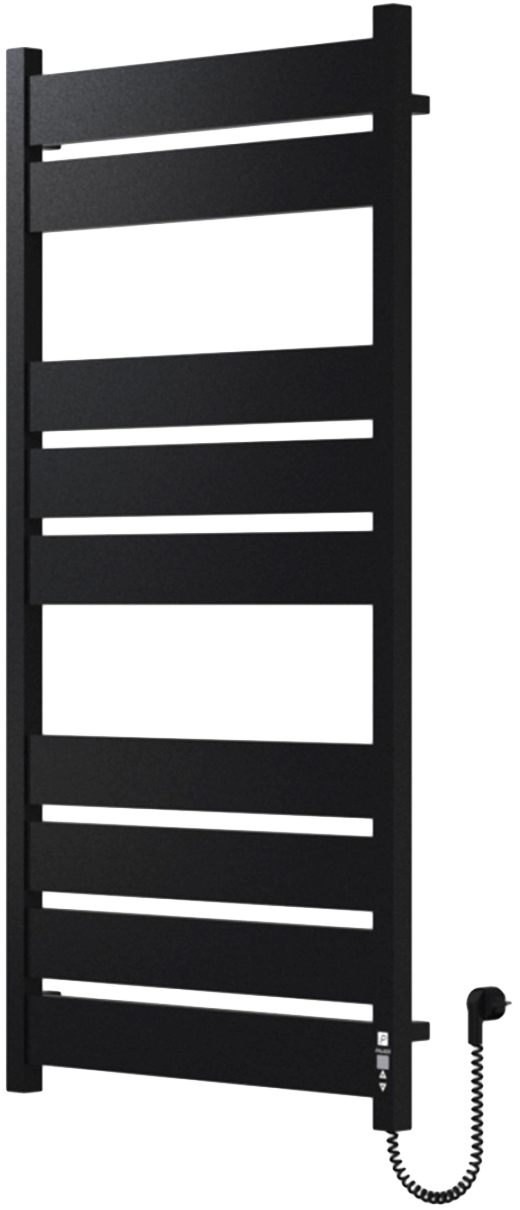 

Полотенцесушитель PALADII Братислава 800х500х7 (3+4) R RAL-9005 электро контролер EF12T черный матовый
