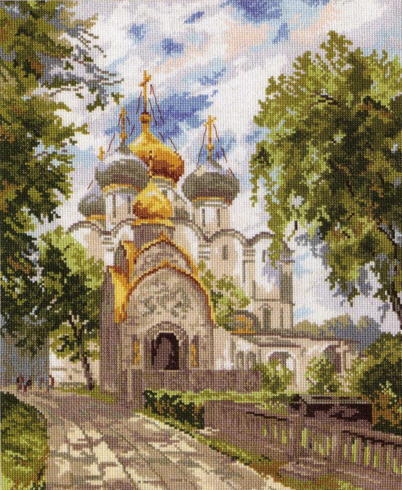 Новодевичий монастырь вышивка крестом