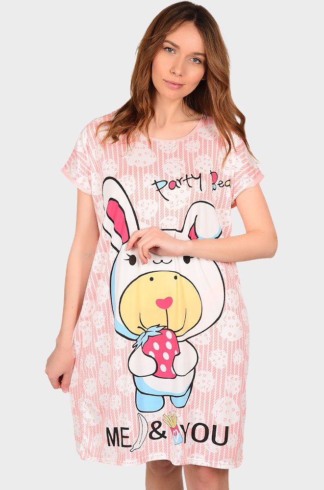 

Ночнушка AAA 16.731-3 XL Коралловый