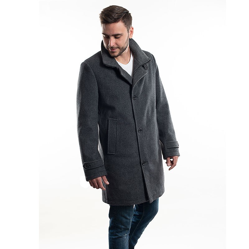 

Пальто утеплённое мужское на мембране Astoni RIGA 50 серое 1064