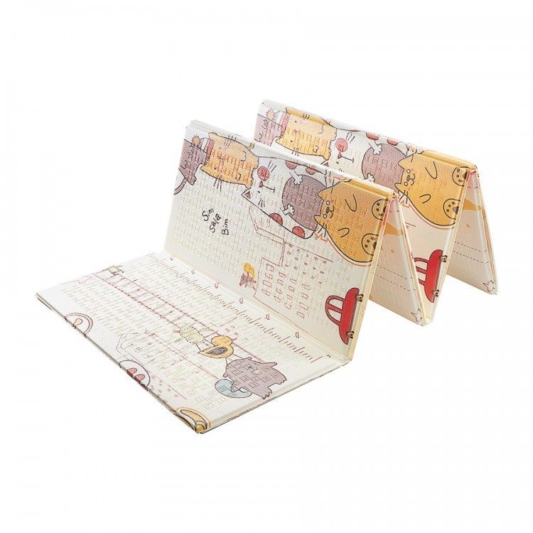 

Развивающий детский коврик двухсторонний Лев и Мышь KIDS 200 x 155 x 1 см 4FJ0165