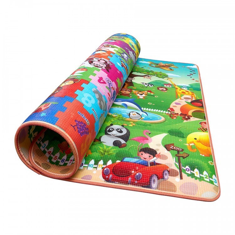 

Развивающий детский коврик двухсторонний PAZL KIDS 180 x 180 x 1 см (4FJ0164)