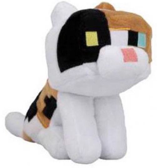 

Плюшевая фигурка JINX Minecraft - Happy Explorer Calico Cat, 8" Multi-Color