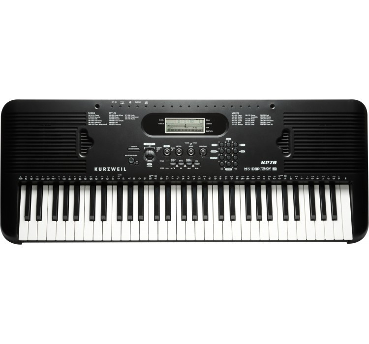 

Синтезатор Kurzweil KP70 (пюпитр и блок-питания), черный