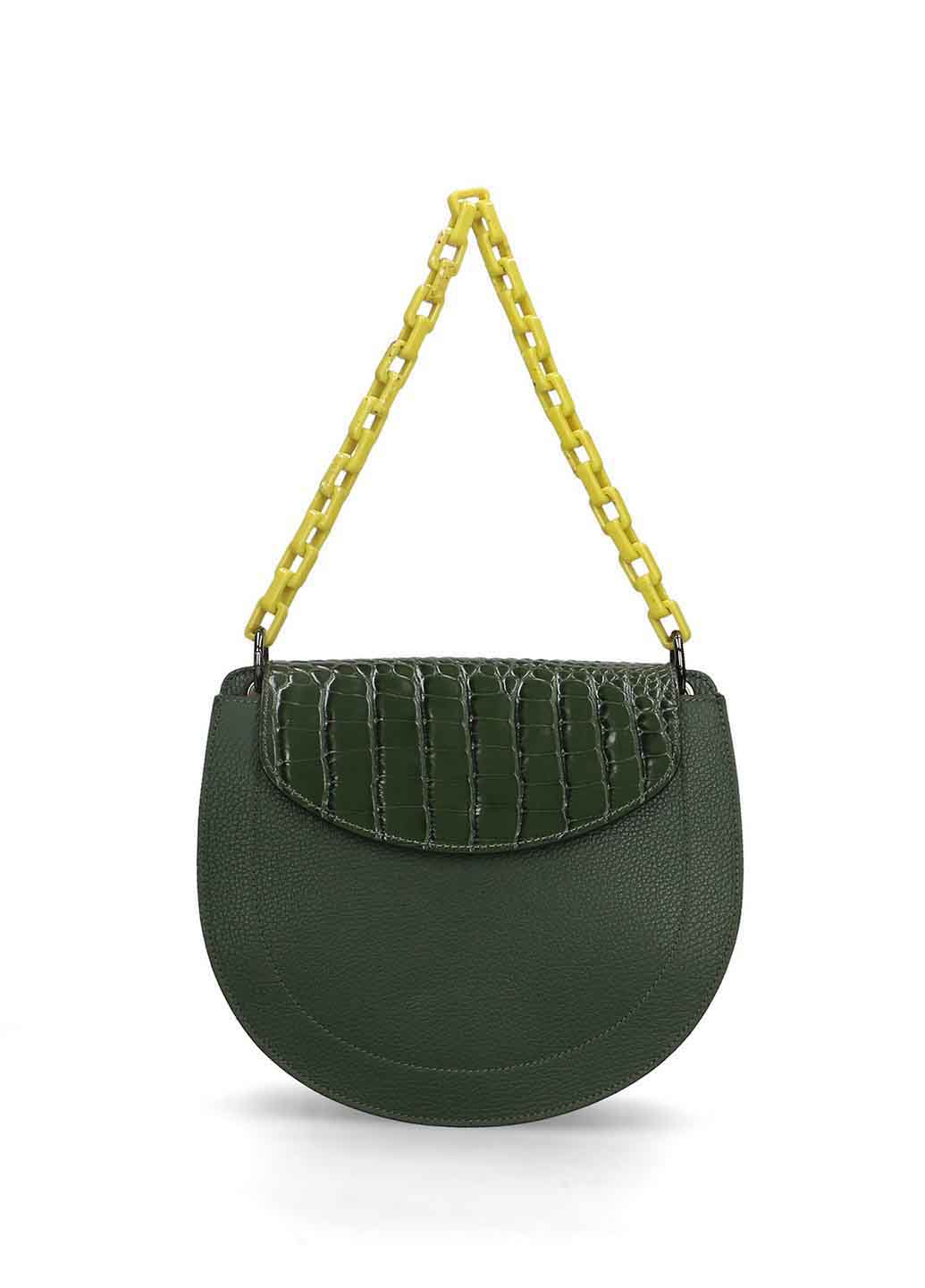 

Клатч Italian Bags 1966_green Кожаный Зеленый