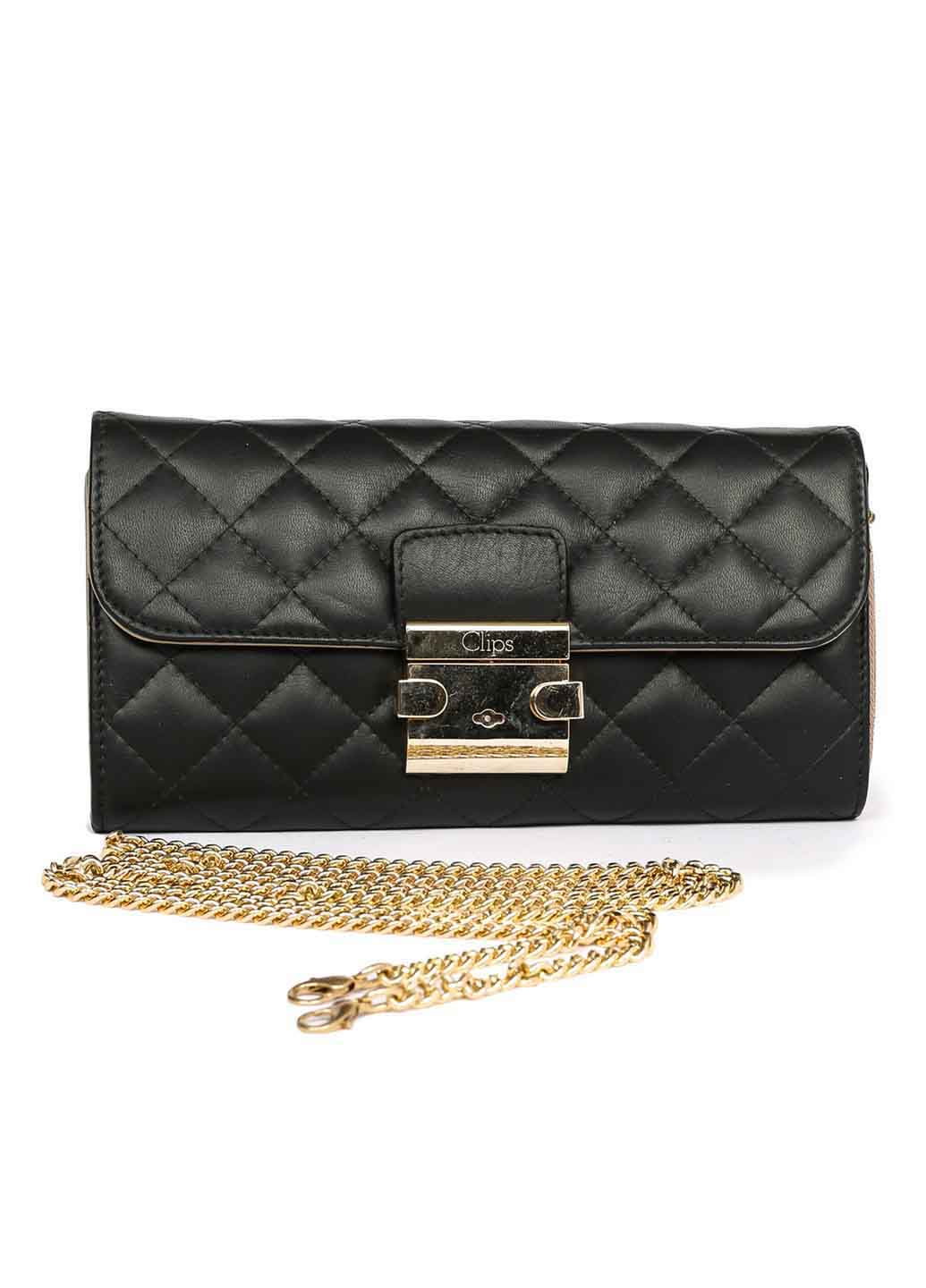 

Клатч Italian Bags 10224_black Кожаный Черный