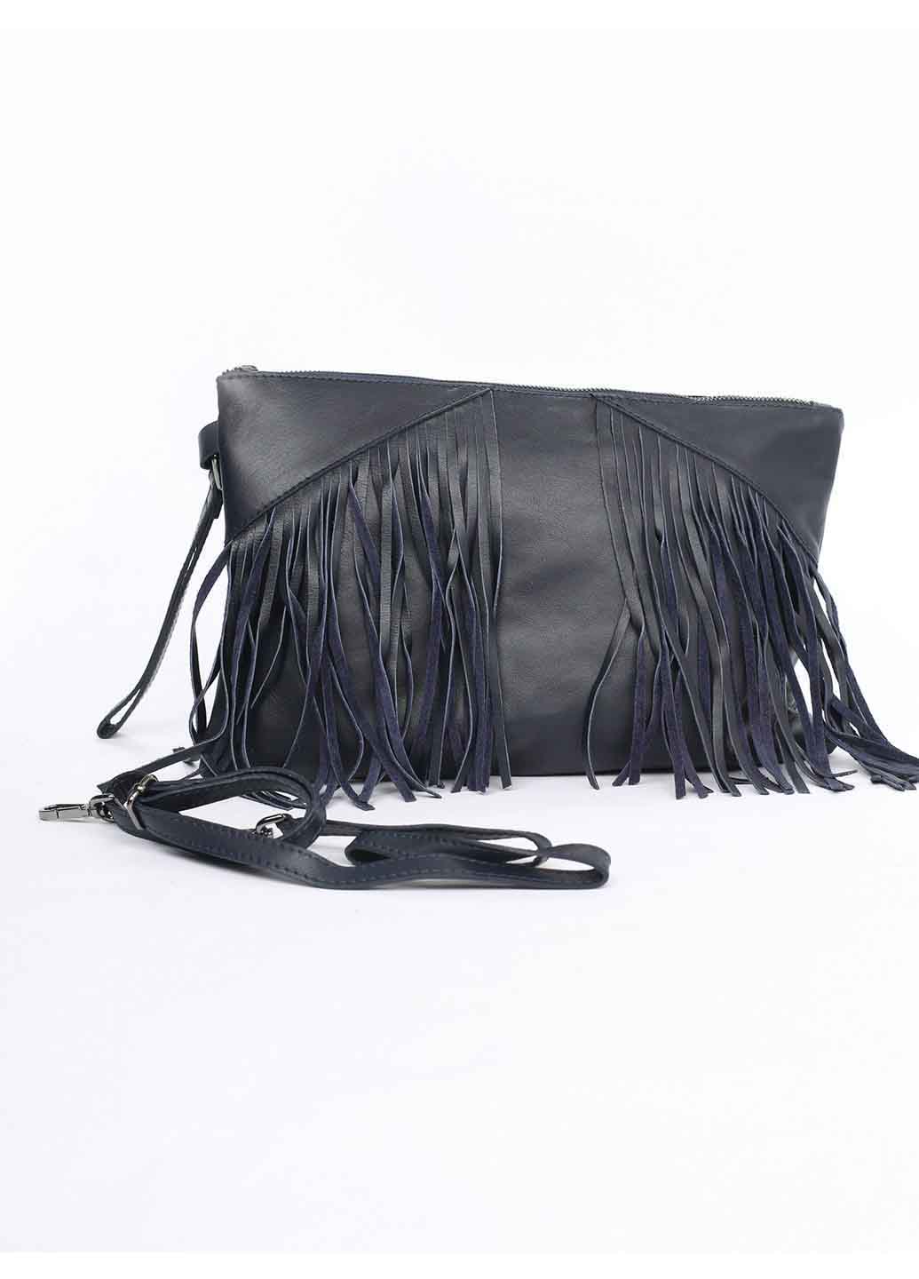 

Клатч Italian Bags 9040_blue Кожаный Синий