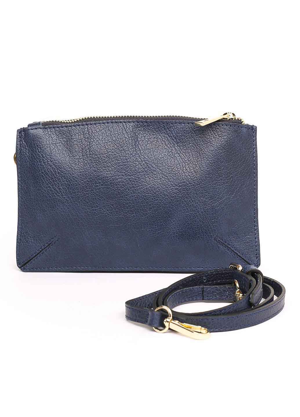 

Клатч Italian Bags 9035_blue Кожаный Синий