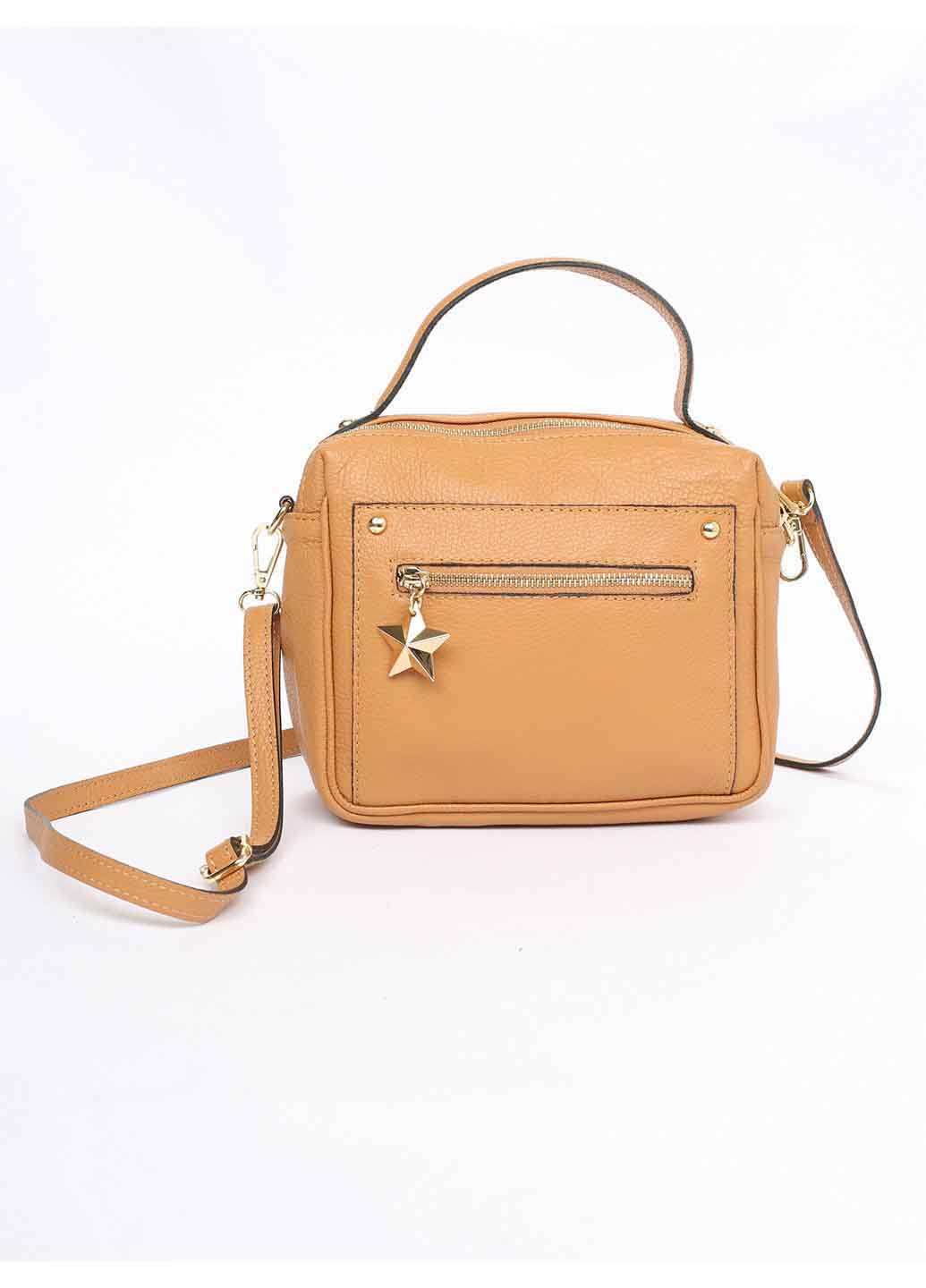 

Клатч Italian Bags 10192_cuoio Кожаный Коньячный