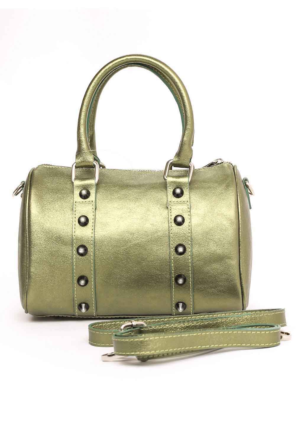 

Клатч Italian Bags 9032_green Кожаный Зеленый
