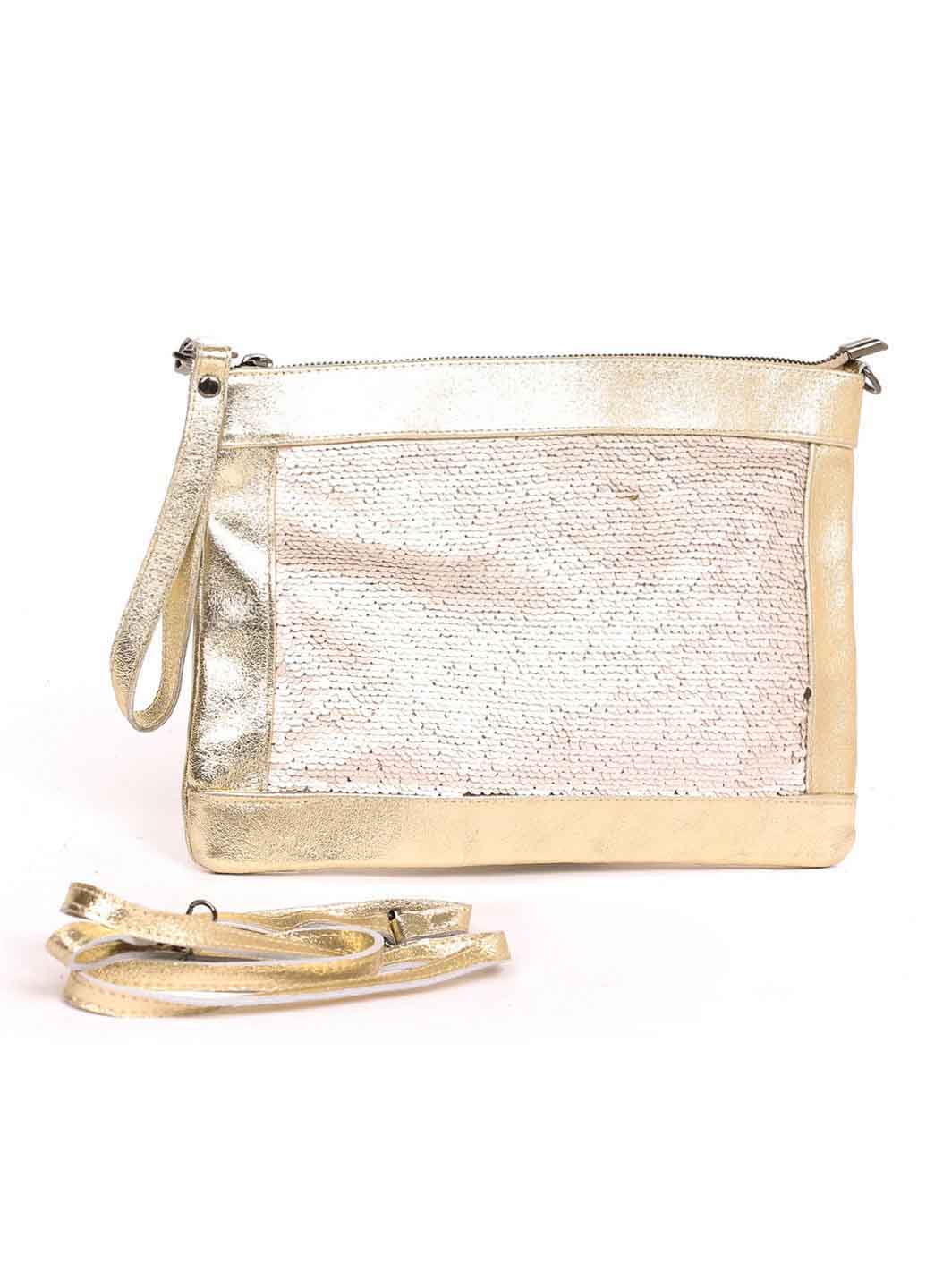 

Клатч Amelie Pelletteria 9002_gold Кожаный Золотистый