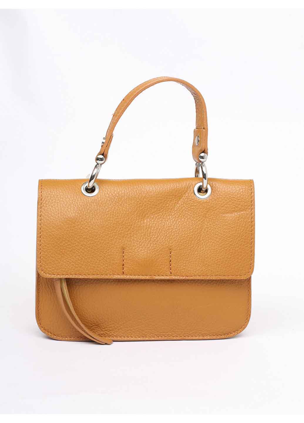 

Клатч Italian Bags 9036_cuoio Кожаный Коньячный