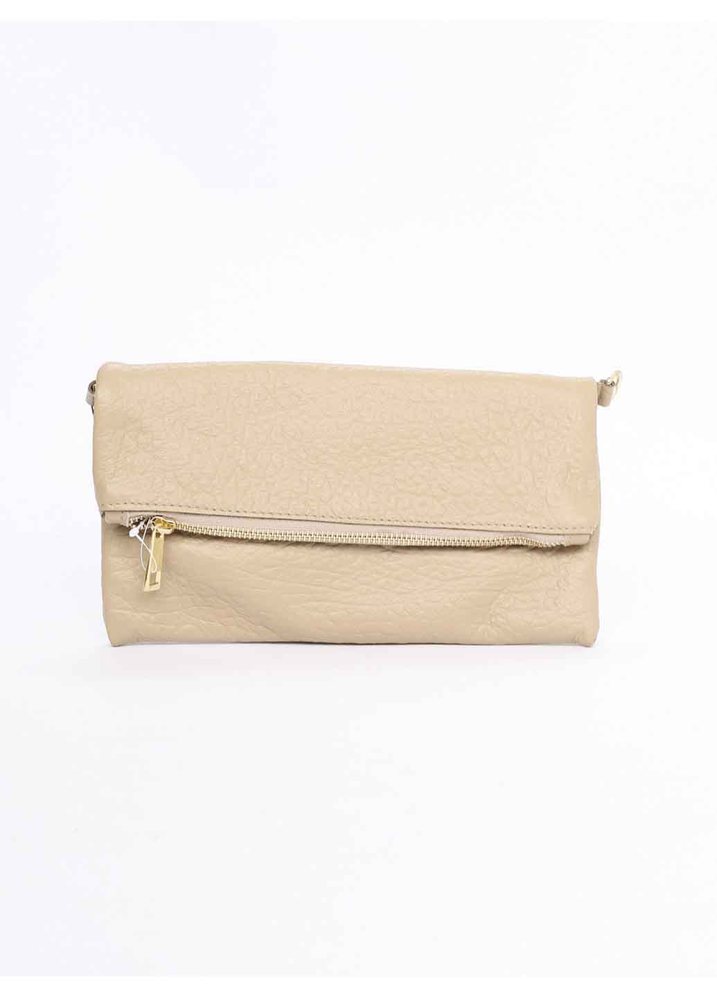 

Клатч Italian Bags 10033_taupe Кожаный Таупе
