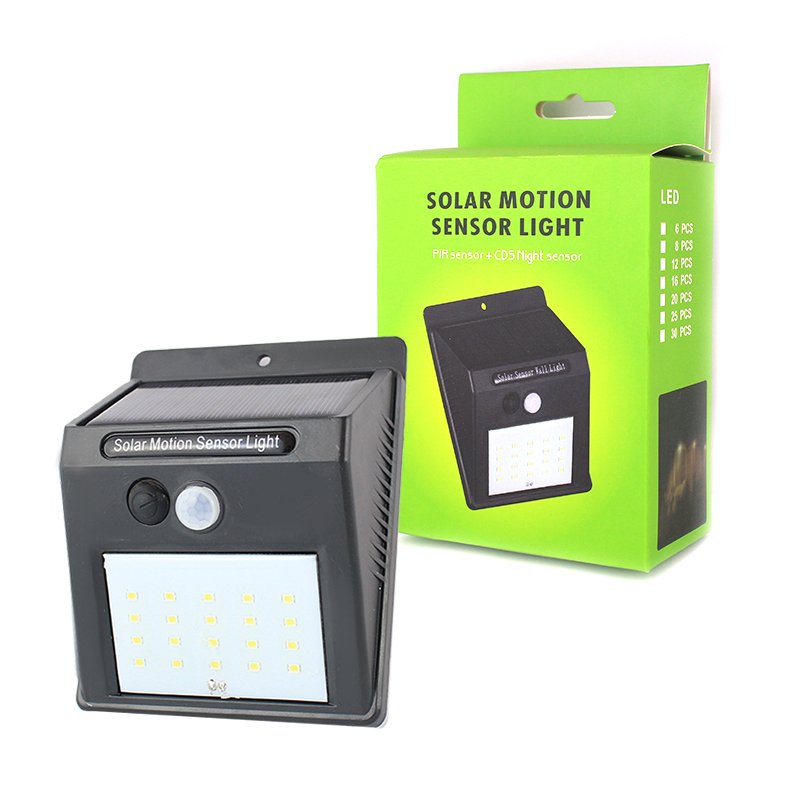 

Настенный уличный светильник Solar motion sensor Light your home(131867)