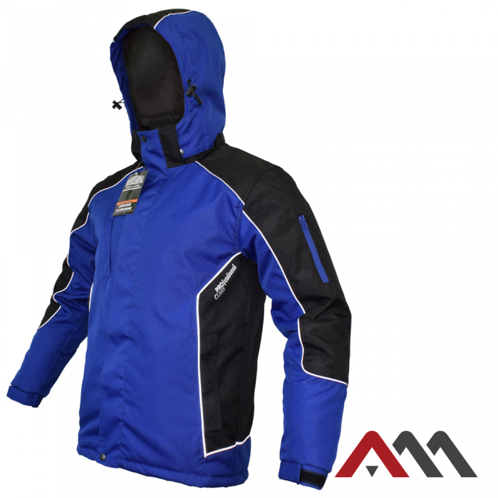 

Робоча довга синя зимова куртка ArtMas Professional Win Long Blue Jacket Winter L