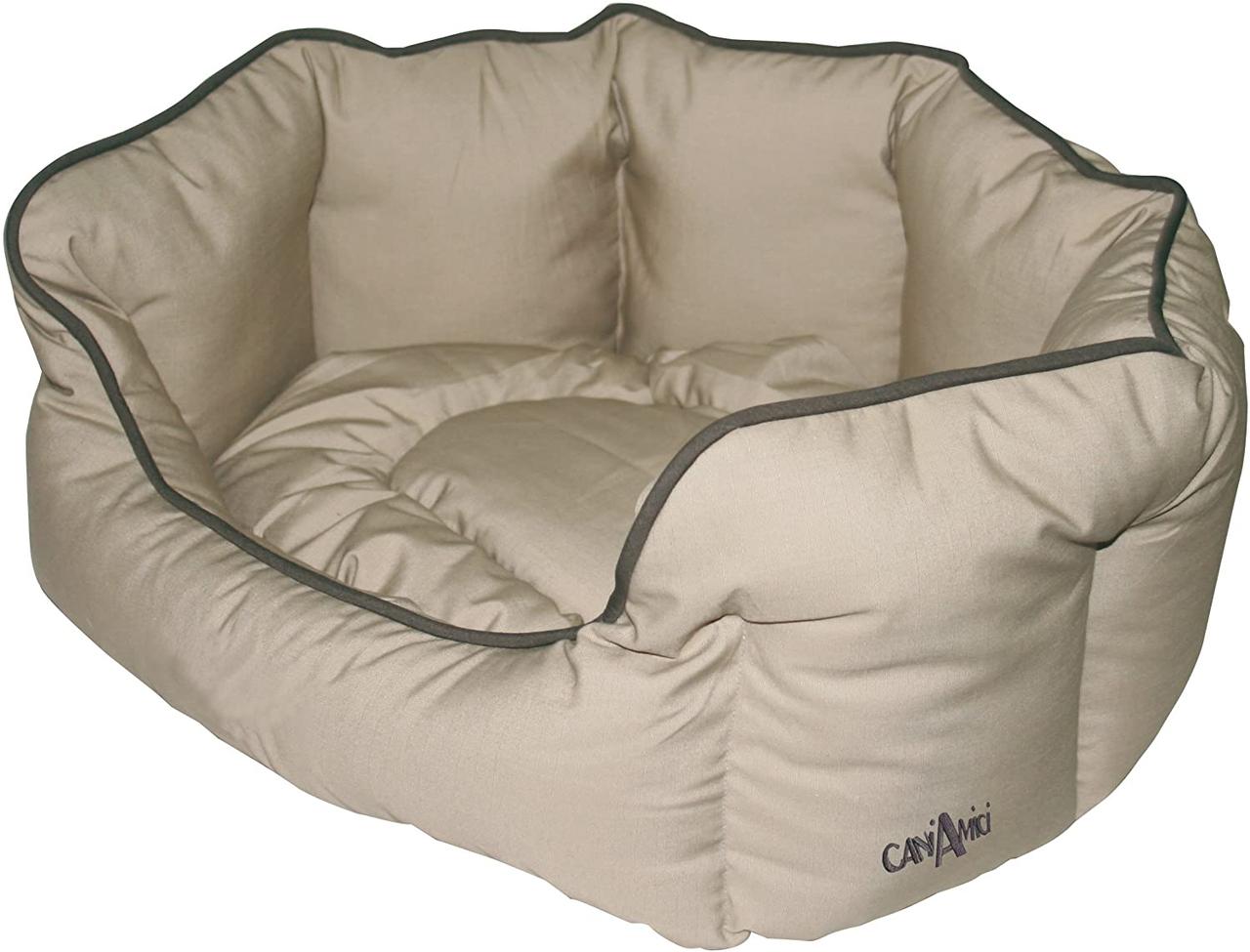 

Лежанка для собак Croci Teflon 56 см бежевая тефлон