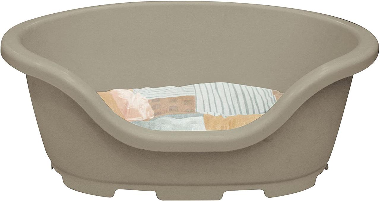 

Пластиковая лежанка для собак Croci MORFEO бежевая 57x40x24 см