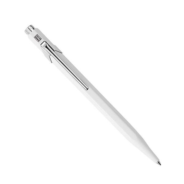 

Шариковая ручка Caran d'Ache 849 Popline White белая 849.502