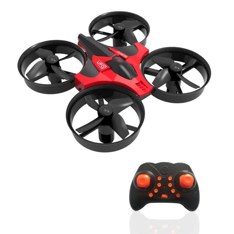 

Мини Квадрокоптер JJRC RH807 Дрон с Подсветкой На Радиоуправлении Красный