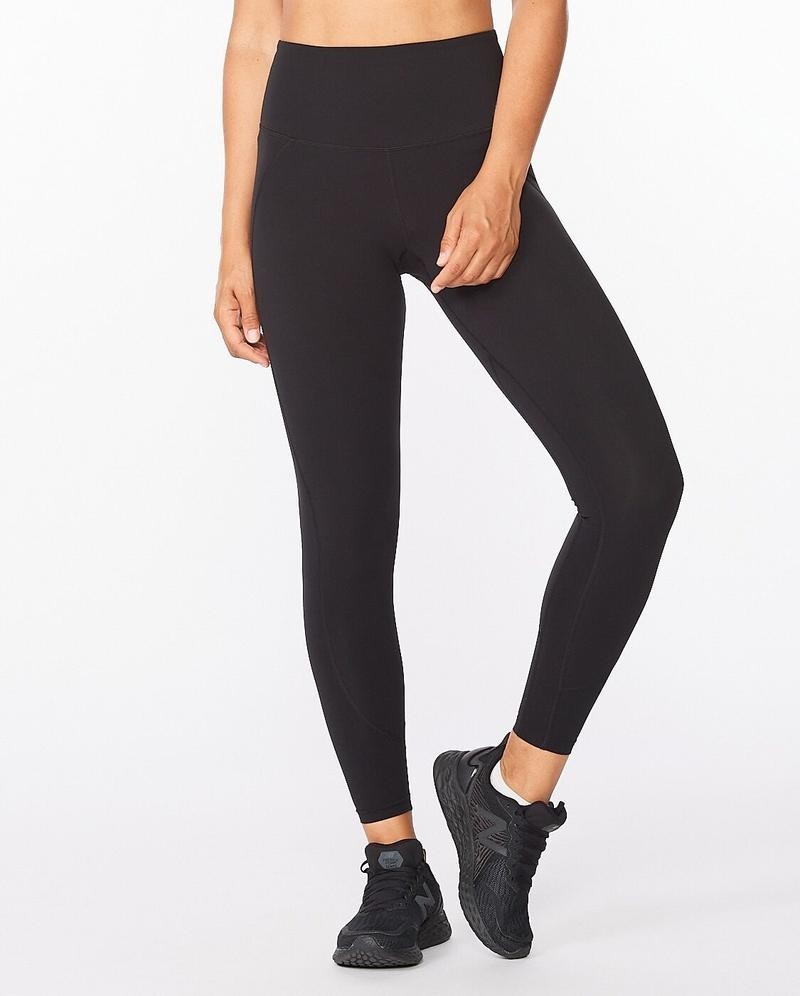 

Женские компрессионные тайтсы 2XU, Fitness Hi-Rise Comp Tights, ST, черный