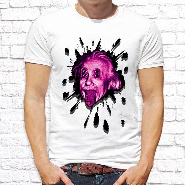 

Мужская футболка Push IT с принтом, Swag Альберт Эйнштейн (Albert Einstein) , Белый, Мужская футболка Push IT с принтом, Swag Альберт Эйнштейн (Albert Einstein) XL, Белый