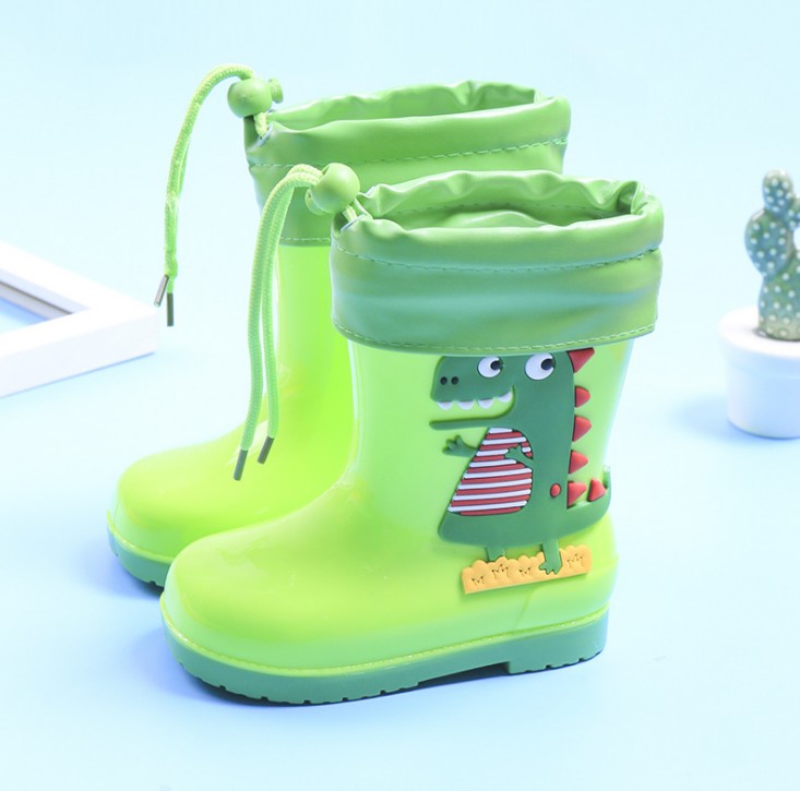

Резиновые сапоги Rain seasons с динозавром Цвет салатовый 26р