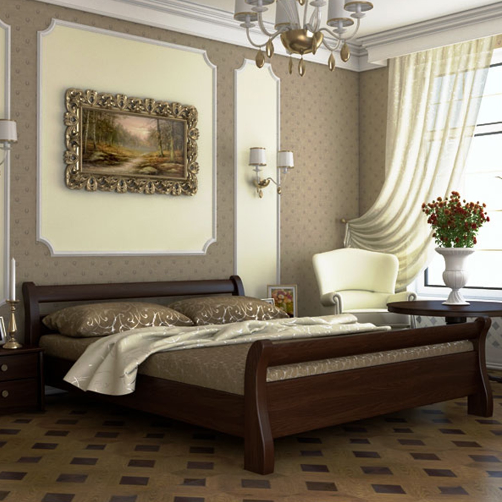 

Кровать Диана Каштан 120х200 см 21104_43