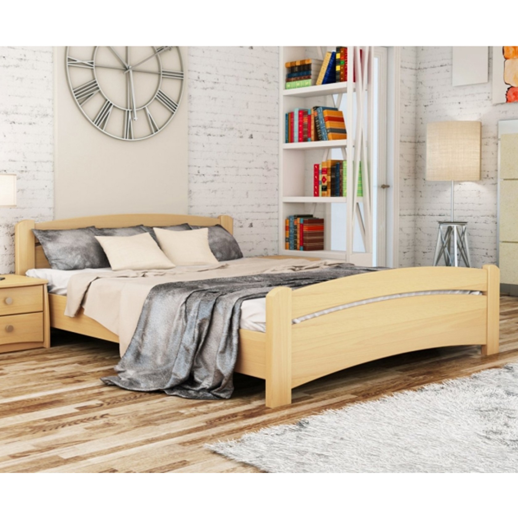 

Кровать Венеция Бук 160х200 см 21102_74