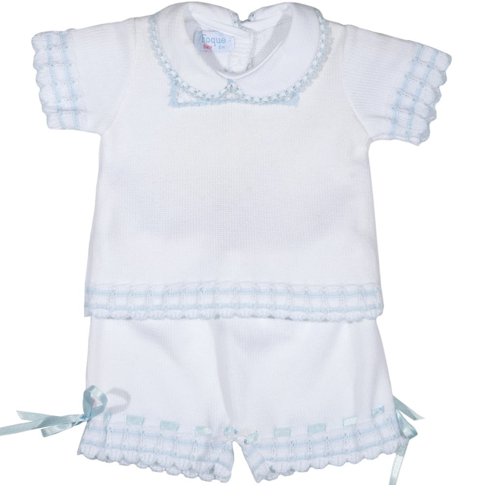 

Костюм : Футболка, шорты FOQUE Bebe (5303) Белый M6-68 см