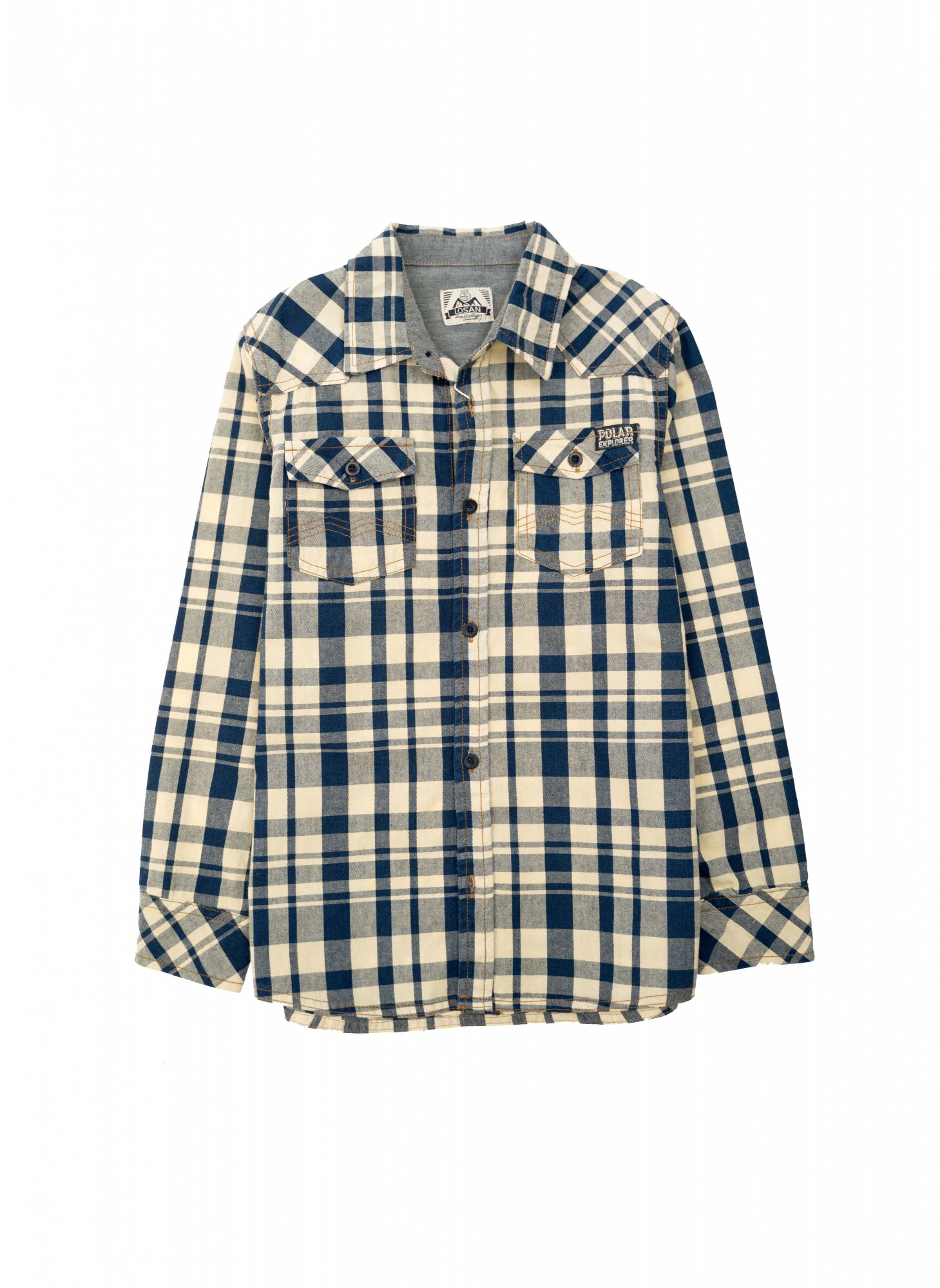

Рубашка Losan Kids boys (525-3001AC/746) Синий 5 Years-110 см