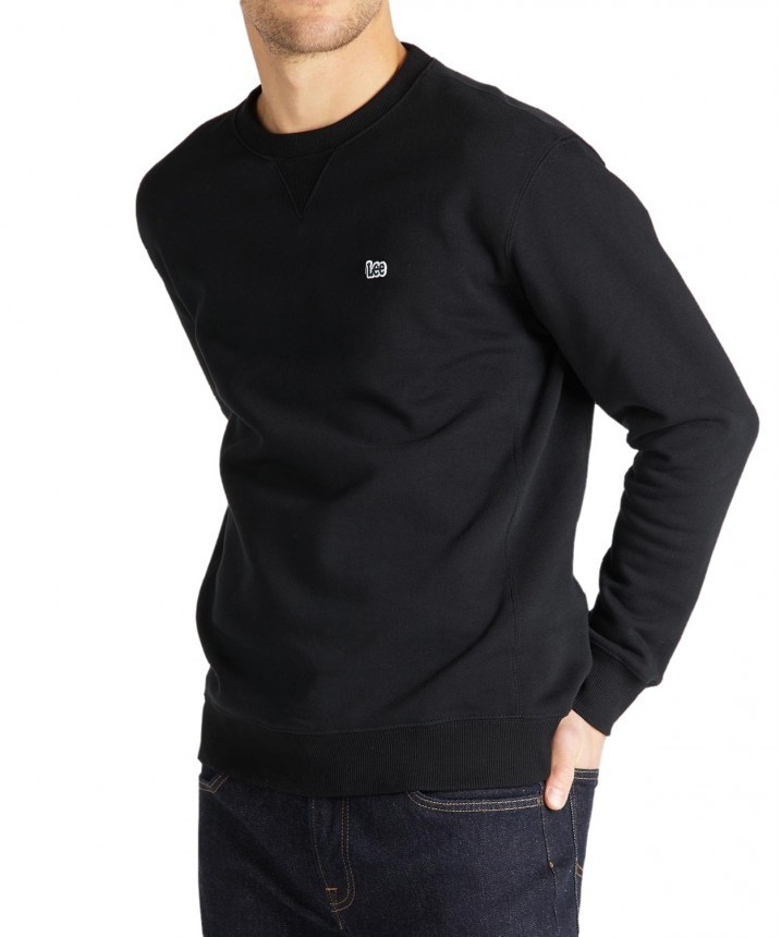 

Свитшот Lee Plain Crew Sweatshirt Regular Fit Черный XXL-00
