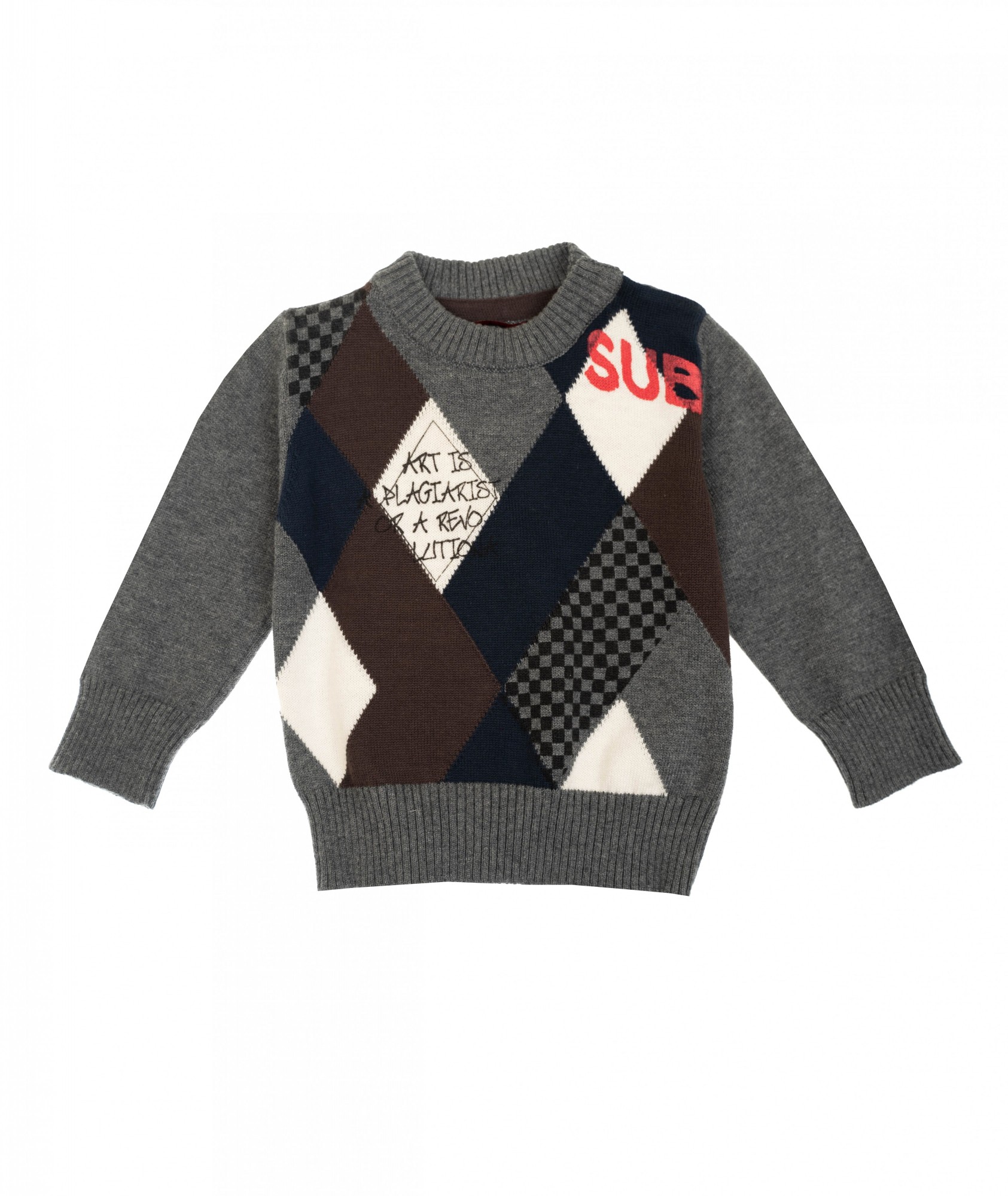 

Свитер Losan Mc baby boys (027-5010AC/540) Темно-пепельный M6-68 см