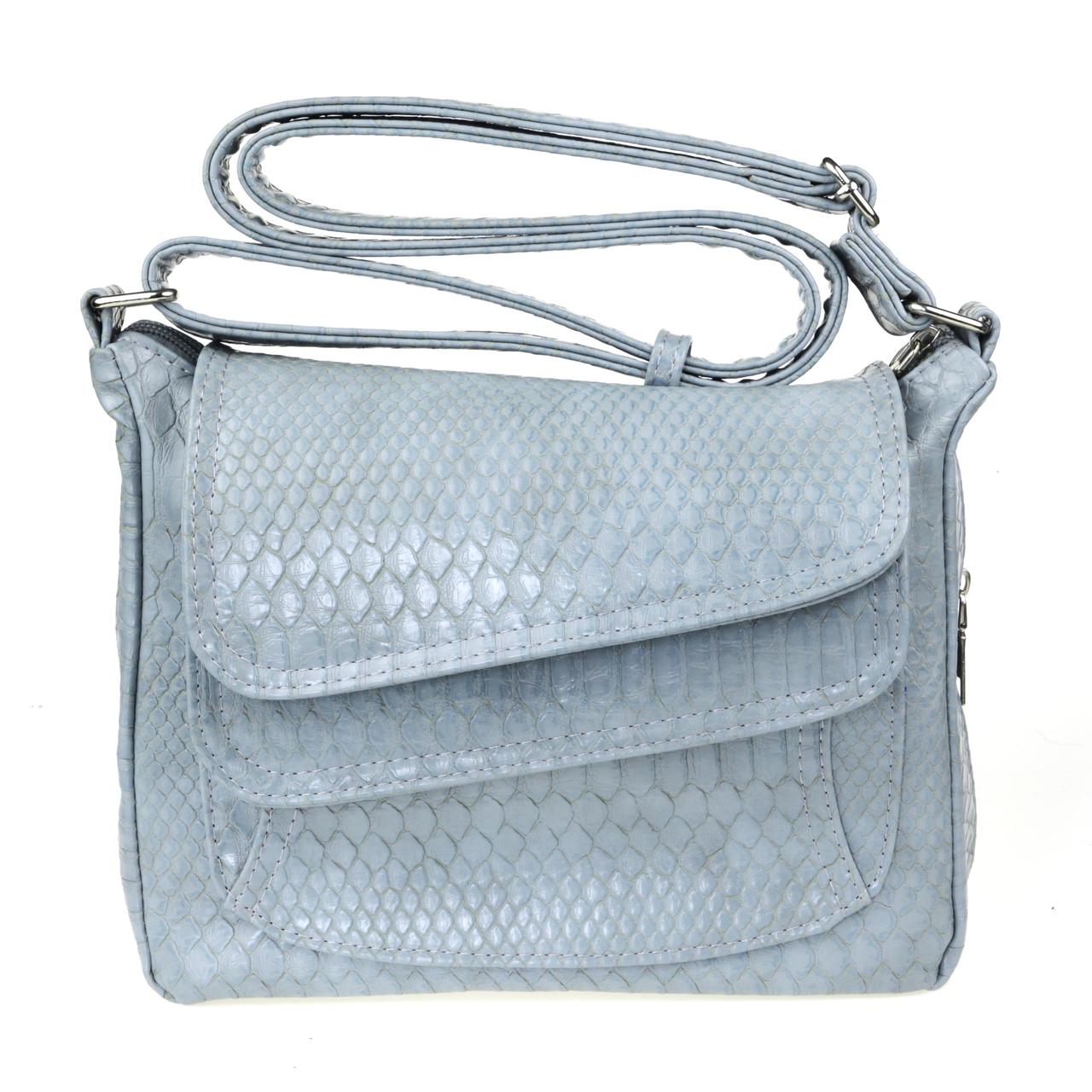 

Сумка женская Betty Pretty из экокожи голубая 941SKYREPT