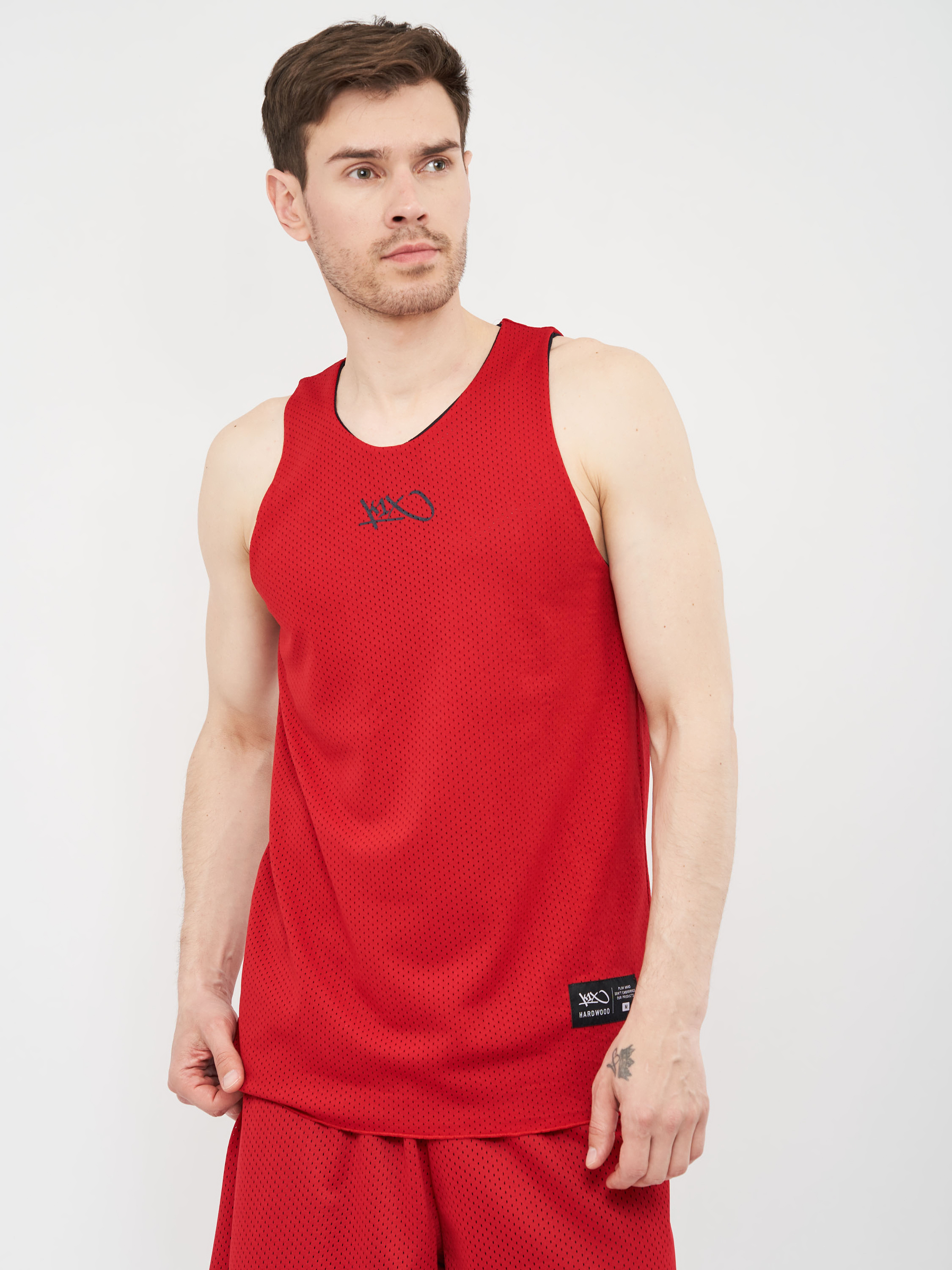 

Майка K1X 7200-0007-6436  Красная с темно-синим, Майка K1X 7200-0007-6436 XL Красная с темно-синим