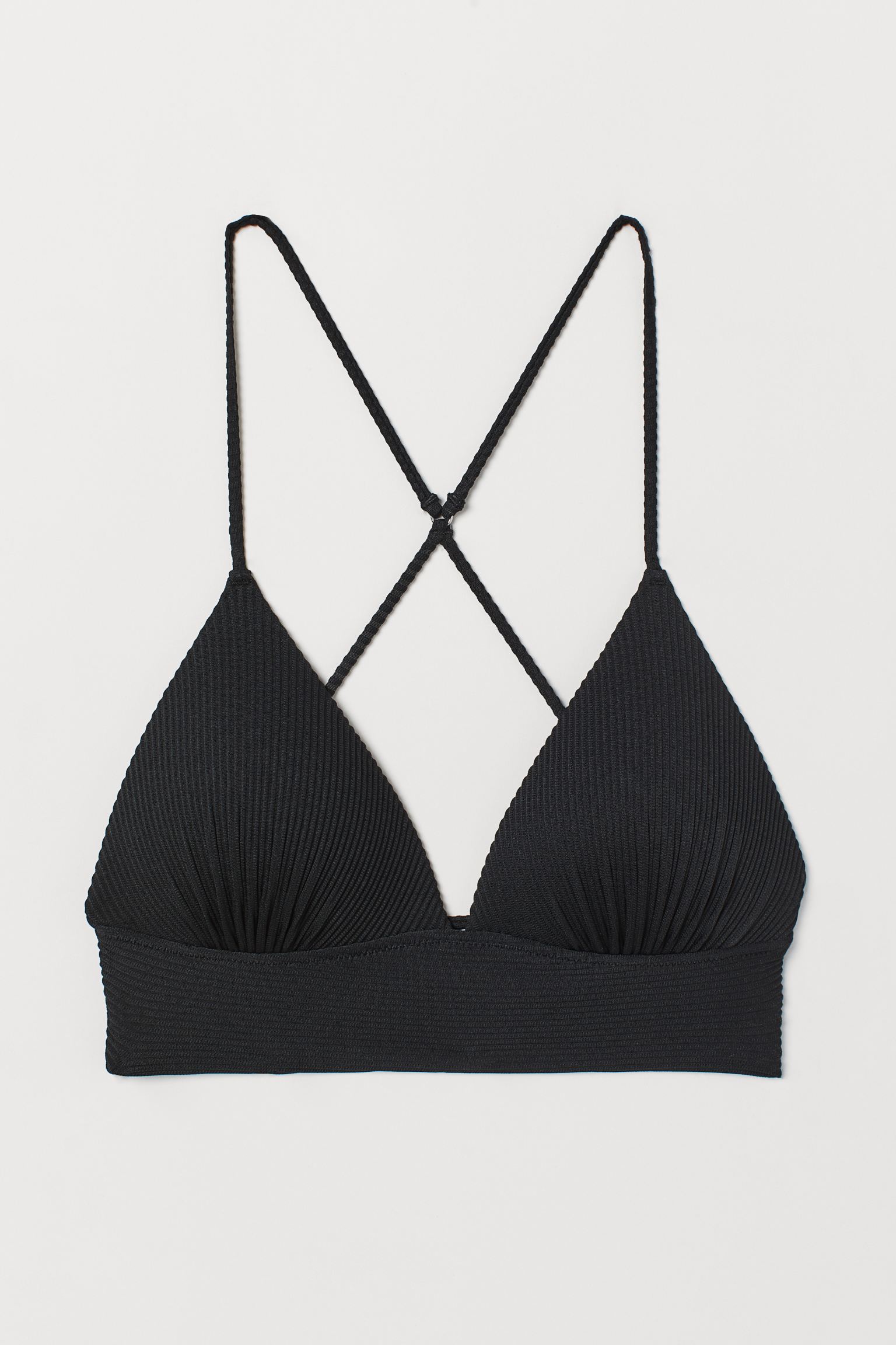

Верхняя часть купальника H&M 411-5909281 38 Черная
