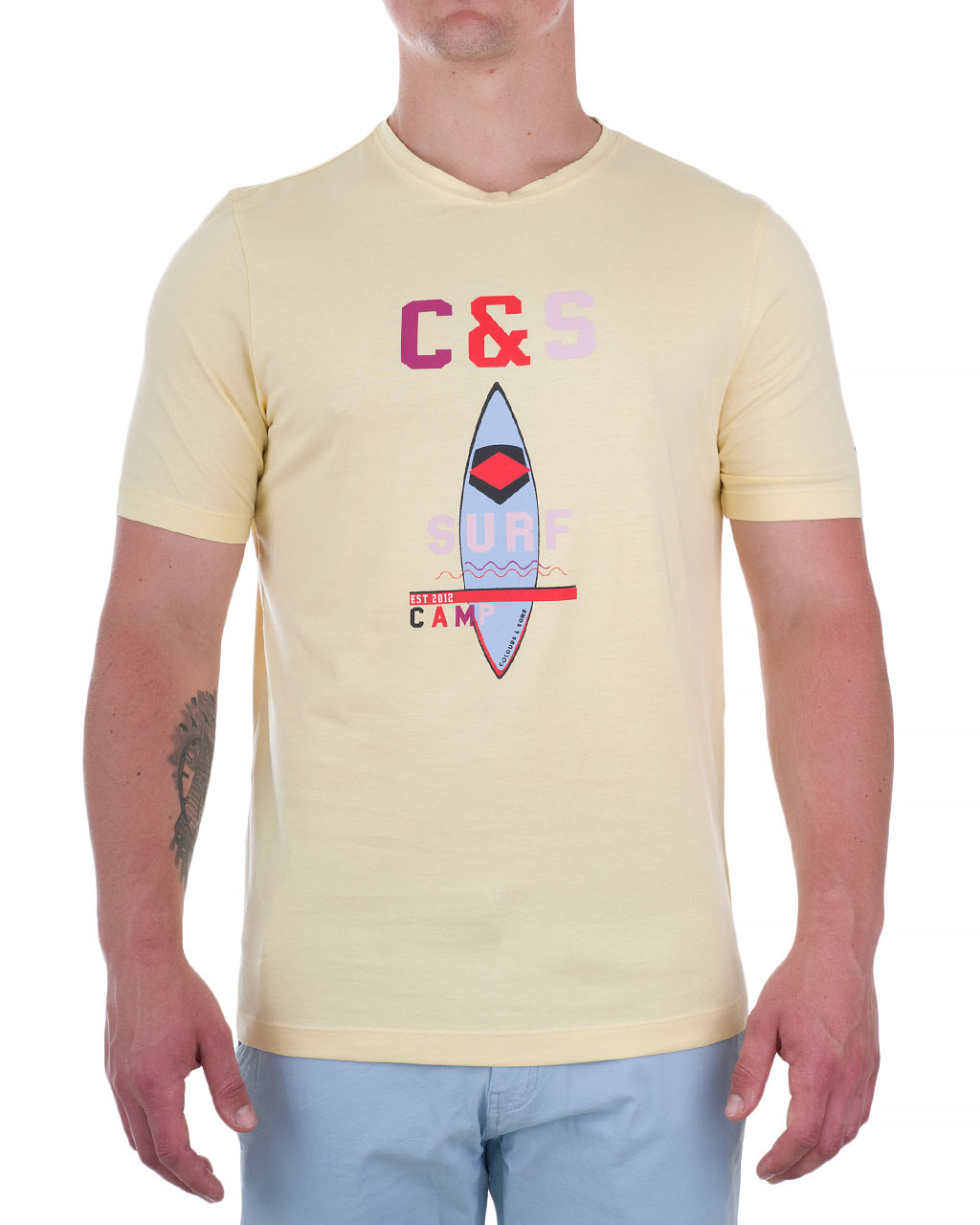 

Футболка чоловіча COLOURS & SONS (9119-475-100/92) Жовтий XXL