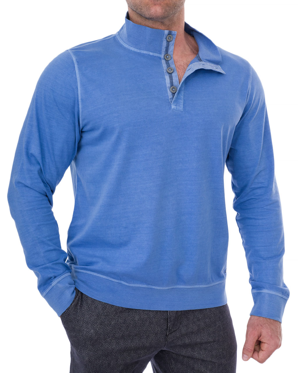 

Джемпер чоловічий MARVELIS (6520-75-08/7) Блакитний XL
