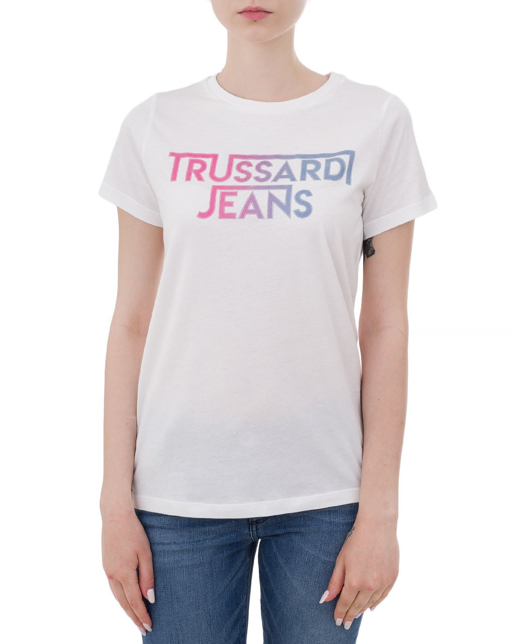 

Футболка жіноча TRUSSARDI JEANS (56T00195-1T001675-W001/92) Білий, Футболка жіноча TRUSSARDI JEANS (56T00195-1T001675-W001/92) Білий L