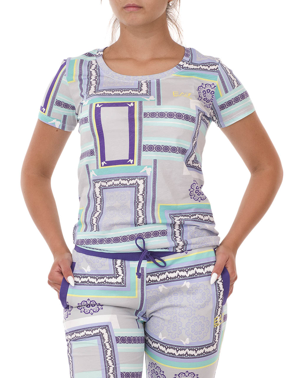 

Футболка спортивна жіноча ARMANI EA7 (283858-225-12941/16) Мікс, Футболка спортивна жіноча ARMANI EA7 (283858-225-12941/16) Мікс XS