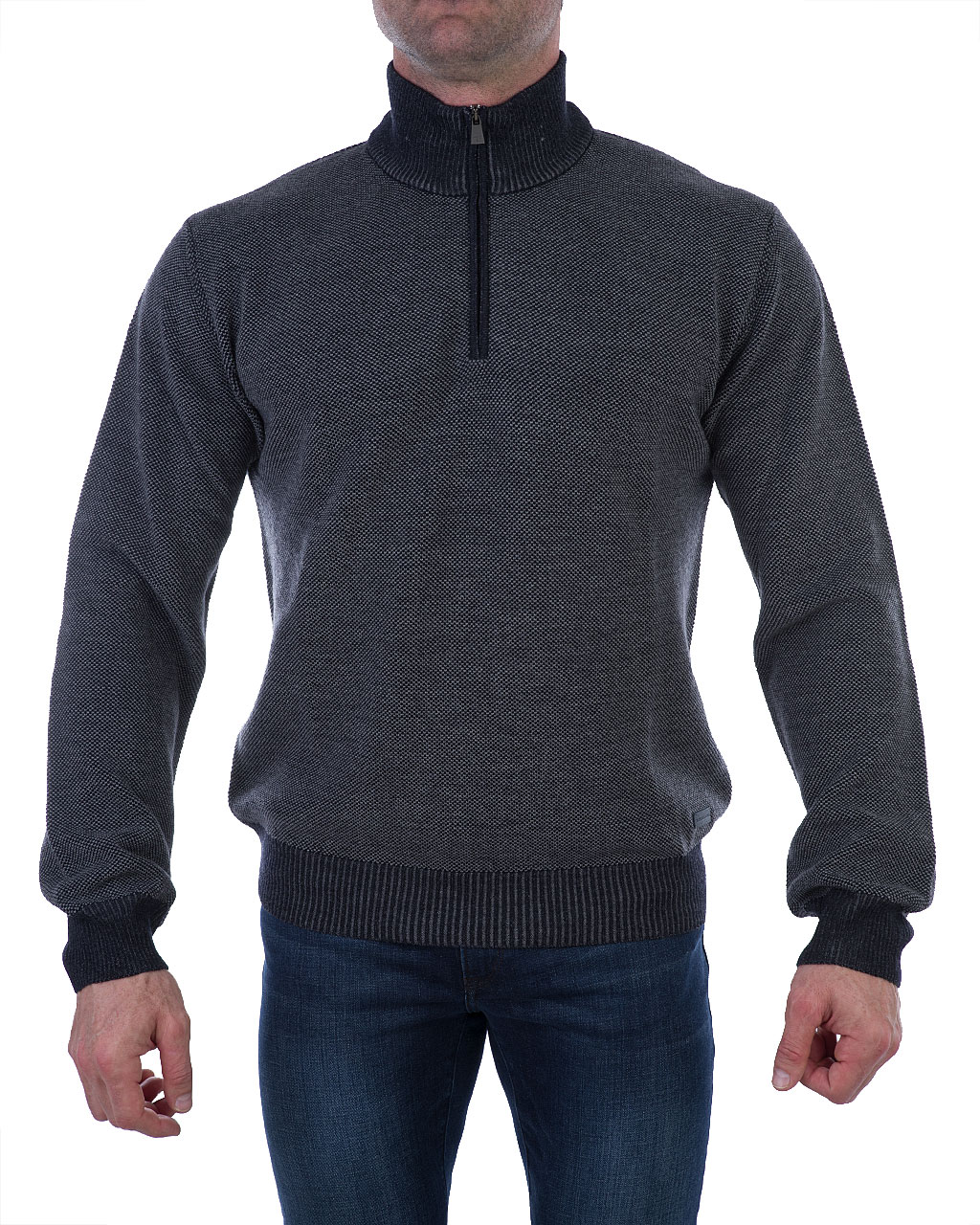 

Светр чоловічий TRUSSARDI JEANS (52M00032-1T000259-U280/7-8) Сірий XXL