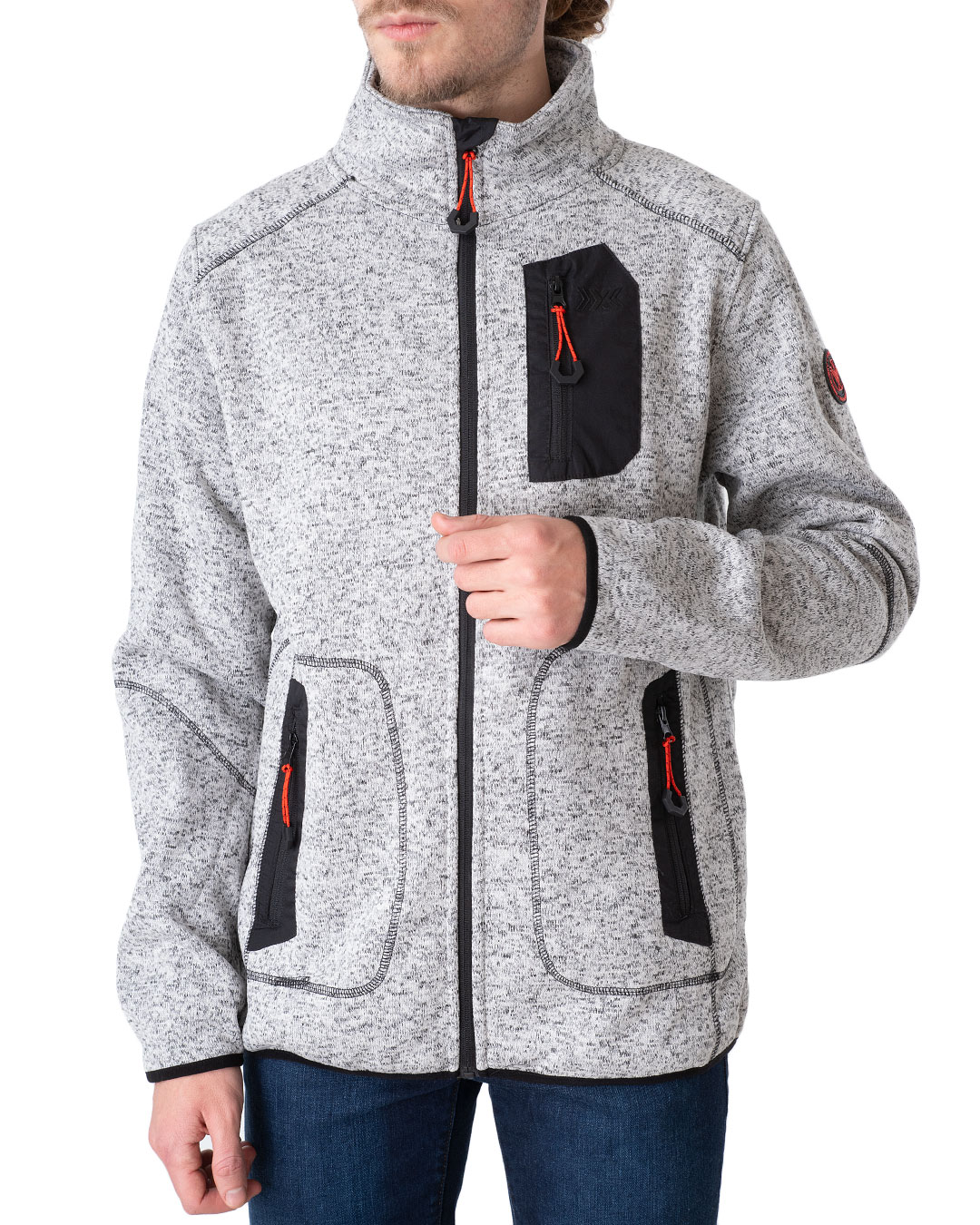 

Толстовка чоловіча X-PEAK (141668-grey melange/20-21) Сірий XXL