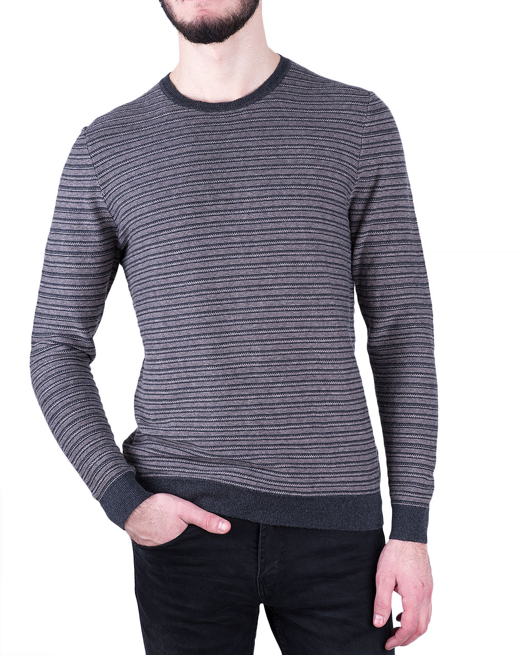 

Джемпер чоловічий RAGMAN (742580-019/8-91) Сірий XL